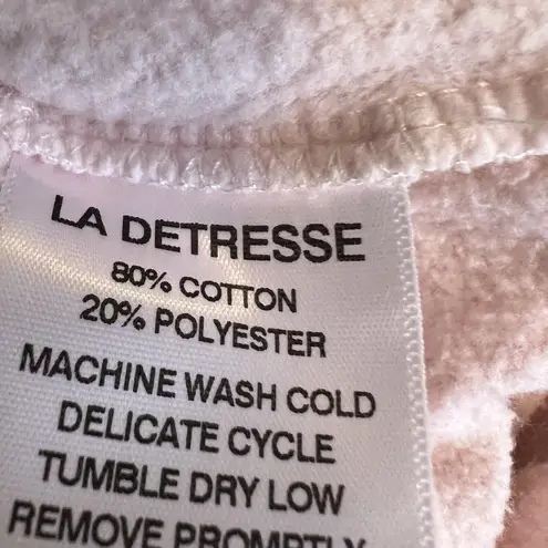 La Detresse Lovers Two Tone Green Pink Sweatpants XS New