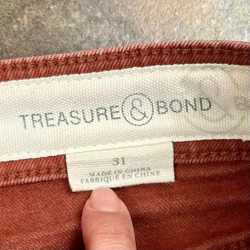 Treasure & Bond Distressed Cutoff Rust Shorts 31