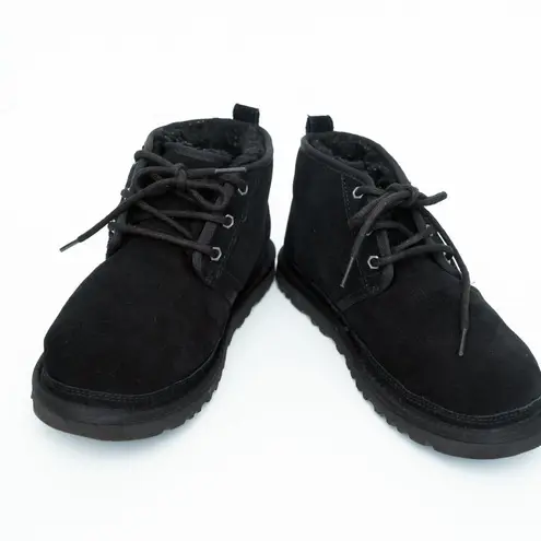 UGG - Women's Neumel Black Suede Ankle Booties