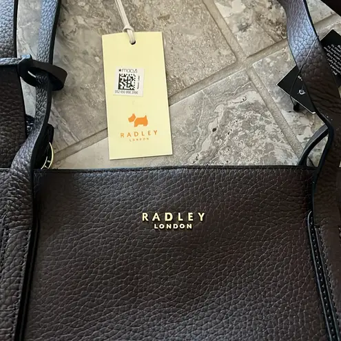 Radley London Museum Street Large Open-Top Tote in Dark Brown, NWT