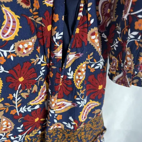 Draper James Midi Fit & Flare Fall Paisley New 12