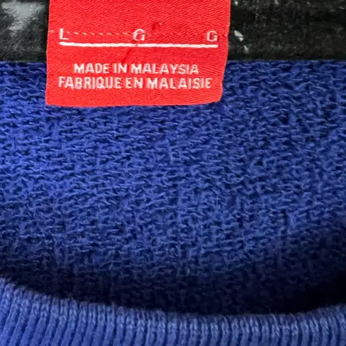 Nike  women’s oversized sweatshirt - wide neck - blue Size Large