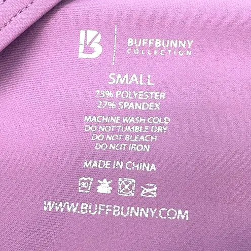 Buffbunny | Small | Mauve Allure Laser Perforated Activewear Gym Yoga Sports Bra