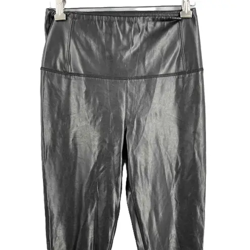 Wilfred Black Faux Leather Butter Soft High-Waisted Leggings Womens Size Small