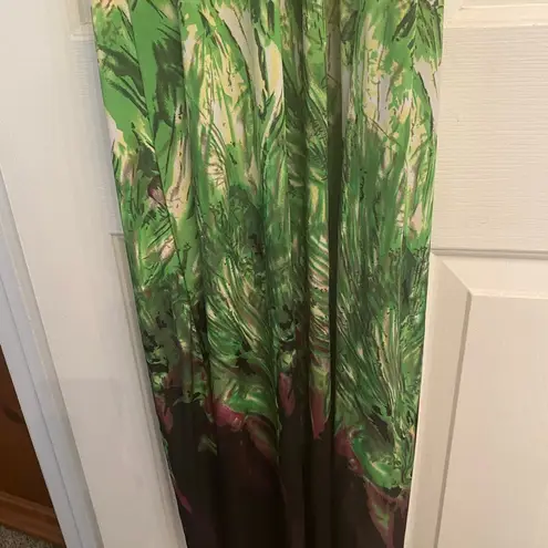 ACE Fashion ACE Tropical Floral Halter Dress L NWT