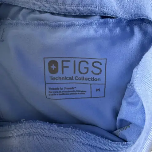 FIGS - Technical Collection Jogger Pants Light Blue Sz M