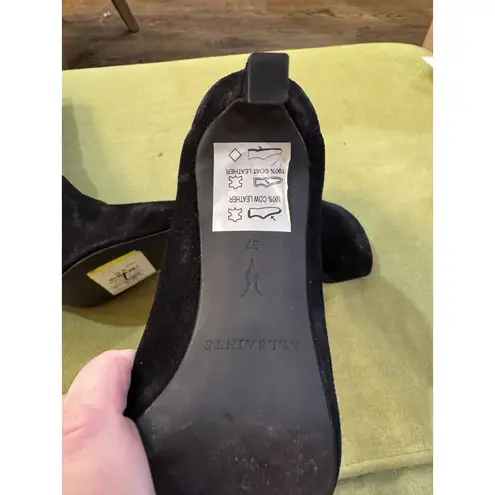 AllSaints Orlana Pointed Toe Boot in Black Suede Women's Size 7 New Without Box