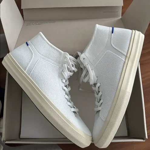Rothy's NWT ROTHY’S The Women's High Top Sneaker in Bright White