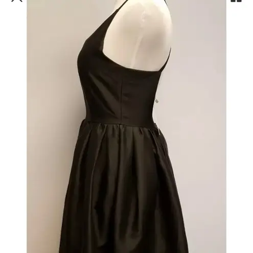 Gracia RARE!! Black open back High-low Formal Dress