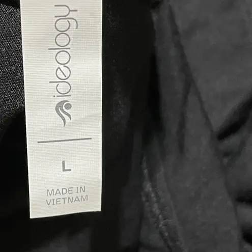 Ideology T-Shirt Black Short Sleeve Size L Large Round Neck