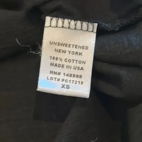 Unsweetened Women’s Black Hamptons Long Island Tank Top