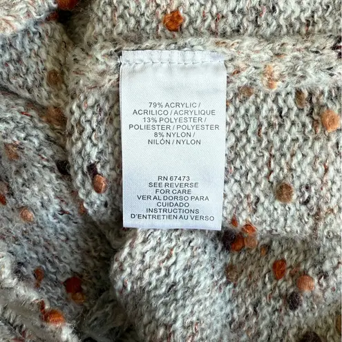 Melonie T Women’s Marled Billow Long Sleeve Sweater Mini Dress Size XS