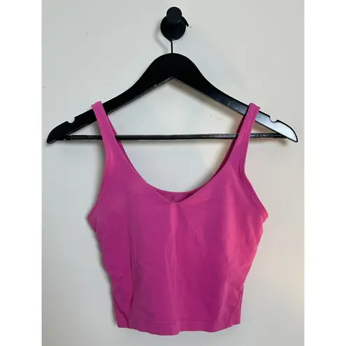 Lululemon  Align Tank Top in Sonic Pink Size US 6 thumbnail 3