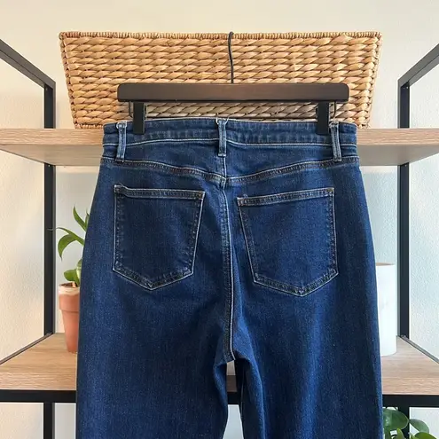 Ann Taylor  High Rise The Boot Bootcut Curvy Fit Dark Wash Jeans, 10 thumbnail 5