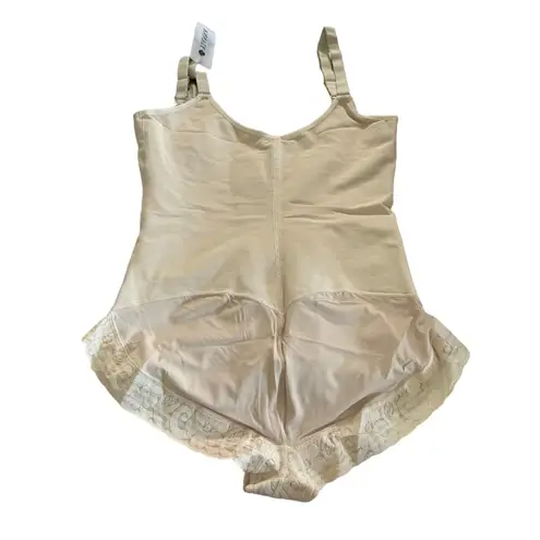 Yianna women's shapewear tummy control butt lifter bodysuit size XXL, nwt Tan