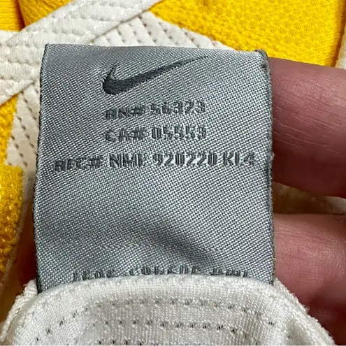 Nike  Sphere Dry Yellow and White Top Sunny Workout Gear Tank Top Bright Sunny