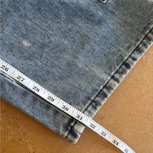 Orange Kiss Wide leg Blue Cargo Jeans