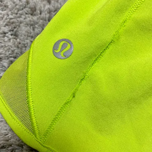 Lululemon Hotty Hot LR Shorts 2.5" *Lime Pop