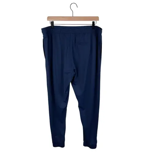 Zyia Active Everywhere Zipper Ankle Jogger Pants Women's Size XXXL Navy Blue