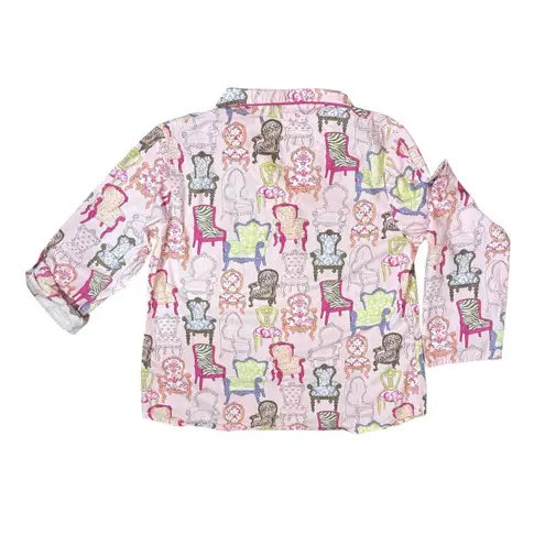 Nick & Nora Women Pajama Set Antique Chair XL