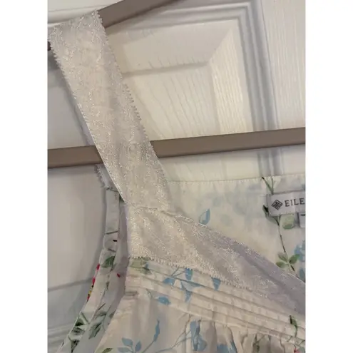 Eileen West Garden Of Dreams Nightgown Medium White Floral Cottagecore Feminine