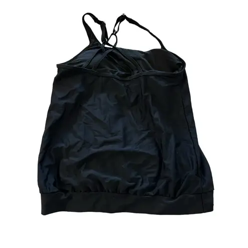 Tempt Me  women's size small black tankini, nwt