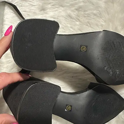 Elegant lulus Black Women's Heels size 11