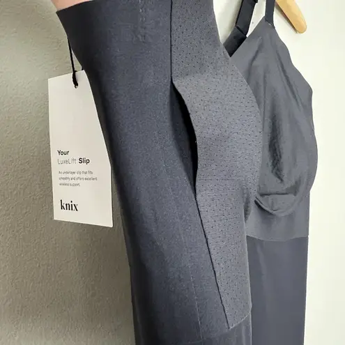 Knix LuxeLift Slip Womens L+ Black Wireless Shapewear Adjustable Smooth Control Size L