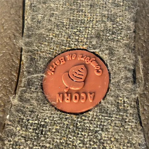 Acorn Women's Fair Isle Knit Booties Multicolor Size 9 Winter Warm Blue