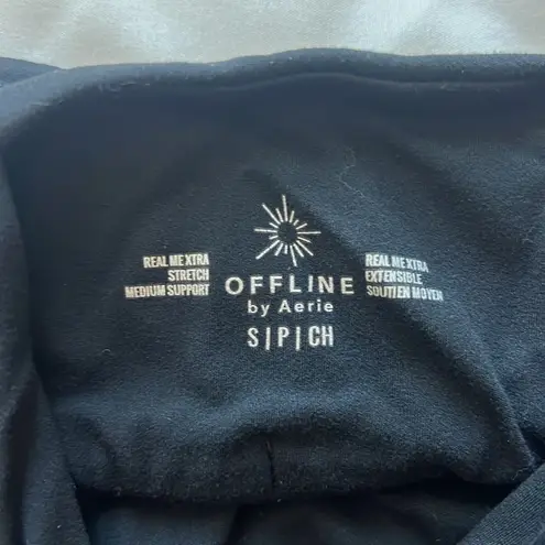 Aerie  Offline Black Sports Bra size small