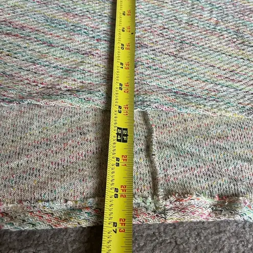 Attic Salt Women’s Not Today Multicolor Blue Emoji Pullover Sweater Size Medium