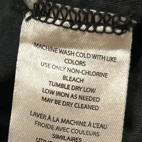 Pilcro Pants Womens 26W Plus Gray High Rise Pockets Crop Ankle *Flaw*