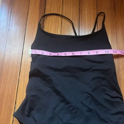 Everlane  Black High Neck One Piece Swimsuit Sz S