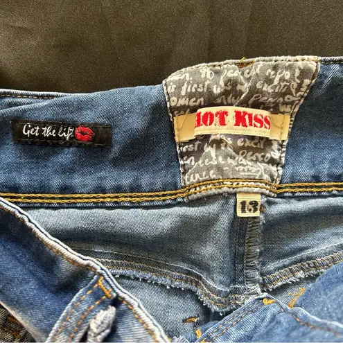 Hot Kiss Blue Skinny Jeans Distressed Style. 13