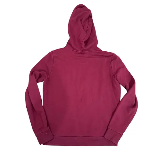 Victoria's Secret PINK Full Zip Up Hoodie in Burgundy, Size M Red Size M