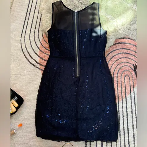 Bailey 44 Navy blue Sequin Mini Dress XS