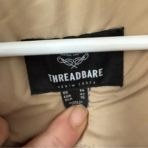 Threadbare Puffer Jacket Women’s Size 10(USA) light green cropped - Image 4