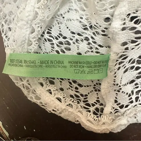 Honeydew Intimates Women's Samantha Lace Bodysuit Sexy Teddy White Size Medium