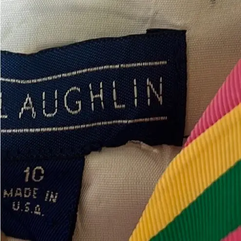 J. McLaughlin Vintage silk ribbon corset