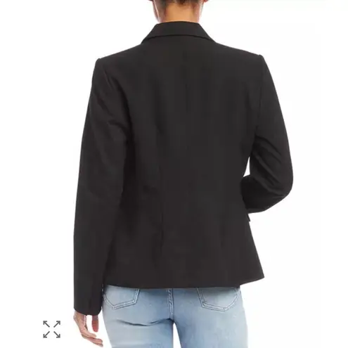 Karen Kane Women's Double Breasted Blazer, US Size Medium Navy Nautical