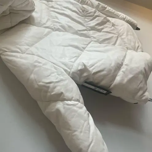 Marc New York NWOT Performance Hooded Vegan Leather Super Puffer Jacket