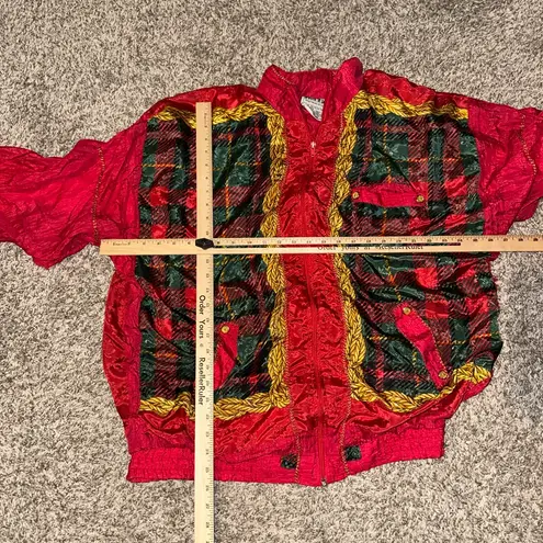 Vintage Red and Green windbreaker set size 20