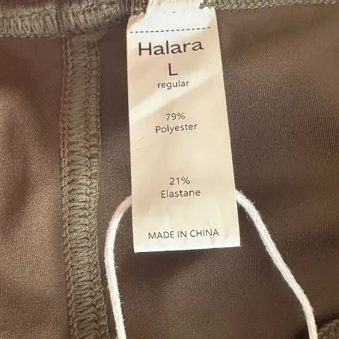 Halara Flex DayStretch Women Large High Waisted Pocket Straight Leg Work Pants