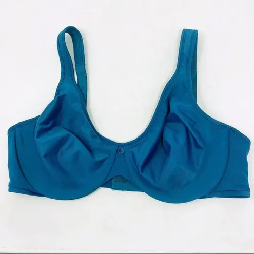 Bali Passion for Comfort Seamless Underwire Bra 3383 Size 38D Blue
