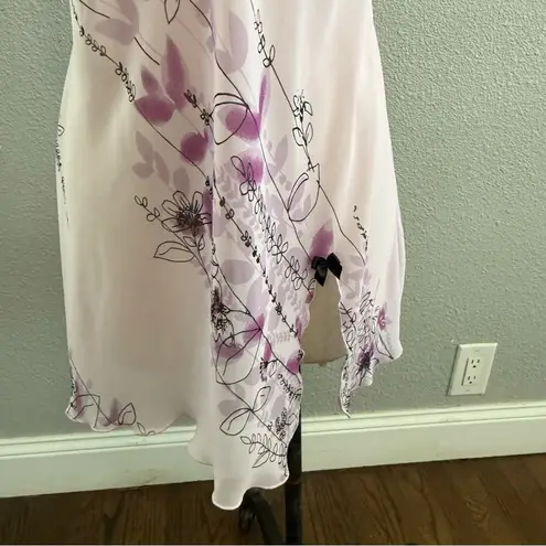 Apt. 9 Floral Printed Lace Strap Chemise Size Large‎ - Image 3