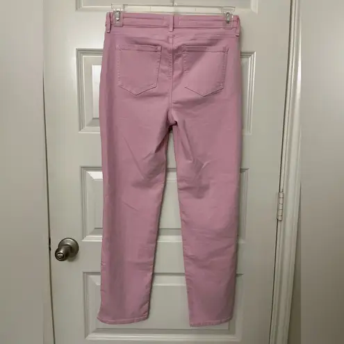 NYDJ Women's Skinny Jeans in Soft Pink Size 4