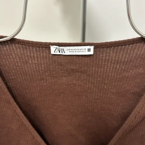 ZARA  Cross Tie Top NWOT