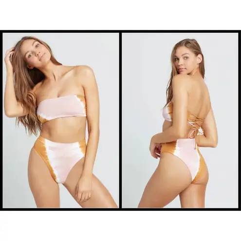 l*space 💕L*💕 Frenchie Bikini Bottoms Stripe Tie Dye