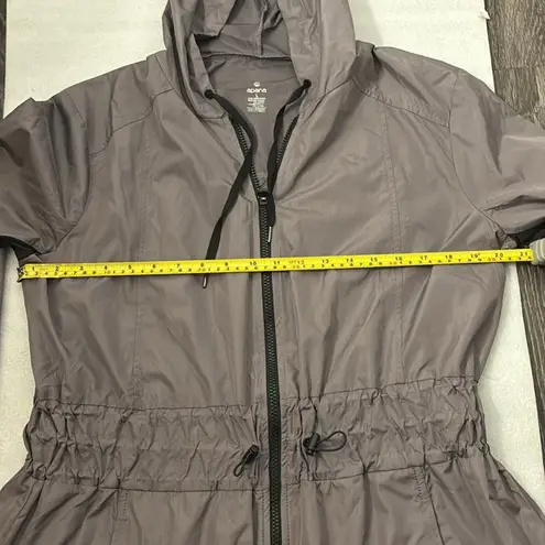 Apana Gray/Black Jetstream Anorak Jacket L Sportswear Gorpcore Athleisure Sporty