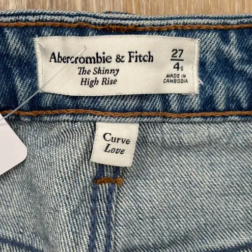 Abercrombie & fitch The skinny high rise curve love